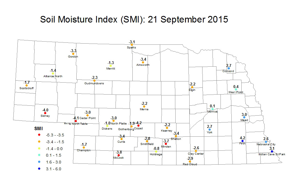 2015年9月24日土壤湿度指数图