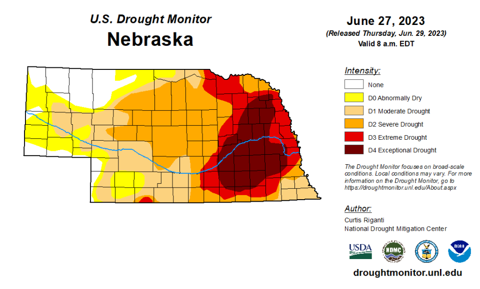June 29 drought monitor