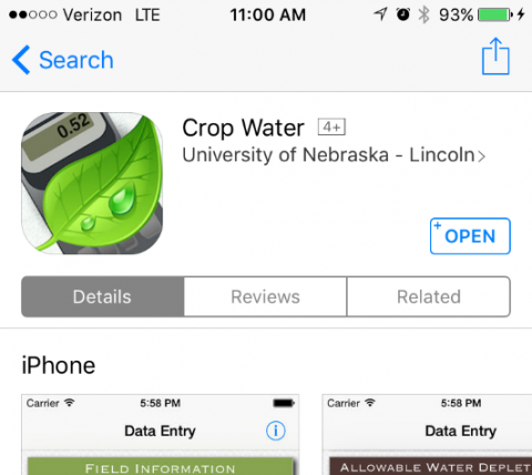 农作物用水App