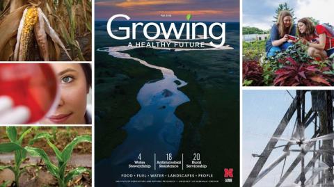 Cover of the UNL IANR Growing magazine