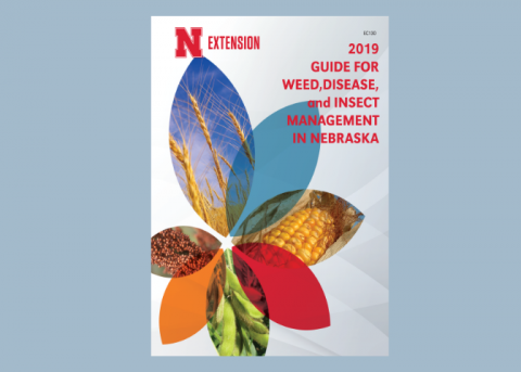 内布拉斯加州2019年杂草、疾病和昆虫管理指南封面